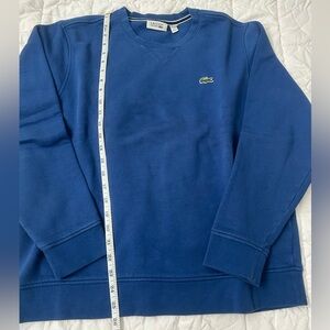 Lacoste Sport Men's Vibrant Blue Crewneck Sweater